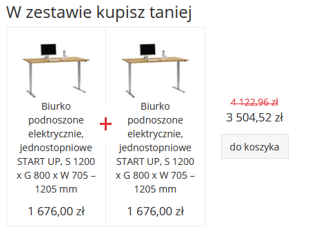 Promocja Na Biurka Podnoszone Elektrycznie - Biurobox